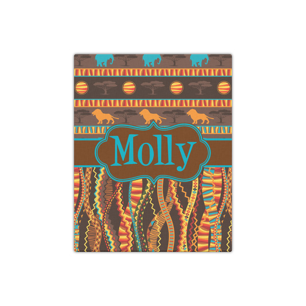 African Lions & Elephants 16x20 - Canvas Print - Front View