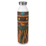 African Lions & Elephants 20oz Stainless Steel Water Bottle - Full Print (Personalized)