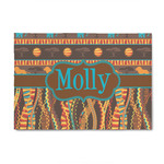 African Lions & Elephants 4' x 6' Indoor Area Rug (Personalized)