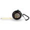 African Lions & Elephants 6-Ft Pocket Tape Measure with Carabiner Hook - Front
