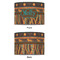 African Lions & Elephants 8" Drum Lampshade - APPROVAL (Fabric)