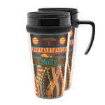African Lions & Elephants Acrylic Travel Mug (Personalized)