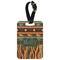 African Lions & Elephants Aluminum Luggage Tag (Personalized)