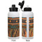 African Lions & Elephants Aluminum Water Bottle - White APPROVAL