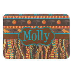 African Lions & Elephants Anti-Fatigue Kitchen Mat (Personalized)