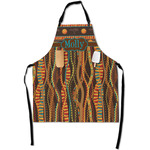 African Lions & Elephants Apron With Pockets w/ Name or Text