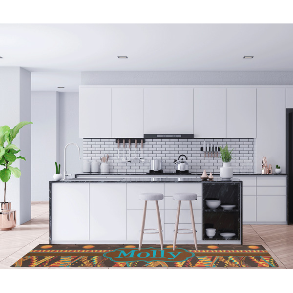 African Lions & Elephants Area Rug Sizes