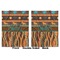African Lions & Elephants Baby Blanket (Double Sided - Printed Front and Back)