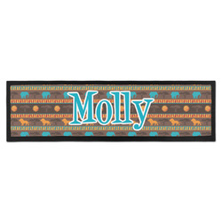 African Lions & Elephants Bar Mat - Large (Personalized)