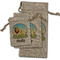 African Lions & Elephants Burlap Gift Bags - (PARENT MAIN) All Three