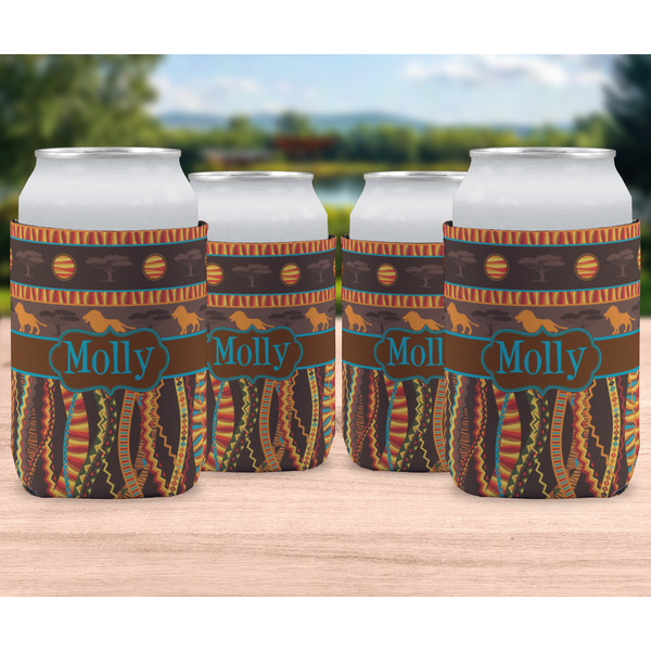 African Lions & Elephants Can Sleeve - LIFESTYLE