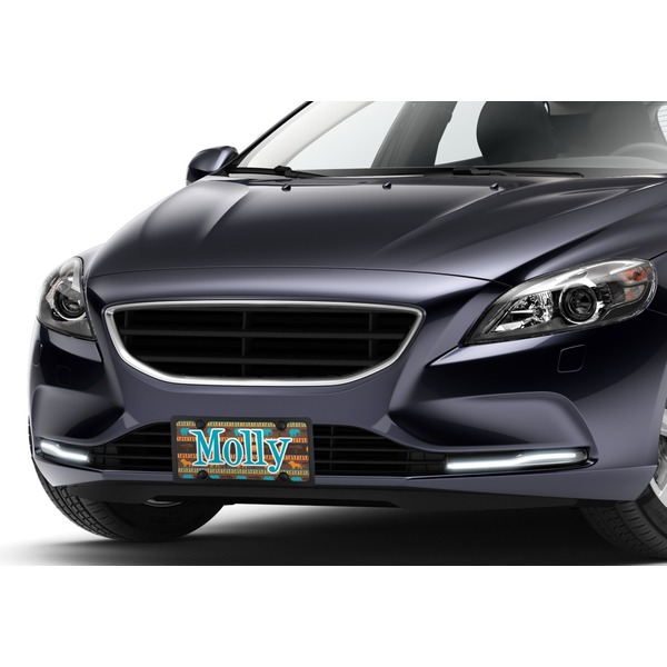 African Lions & Elephants Car License Plate Lifestyle