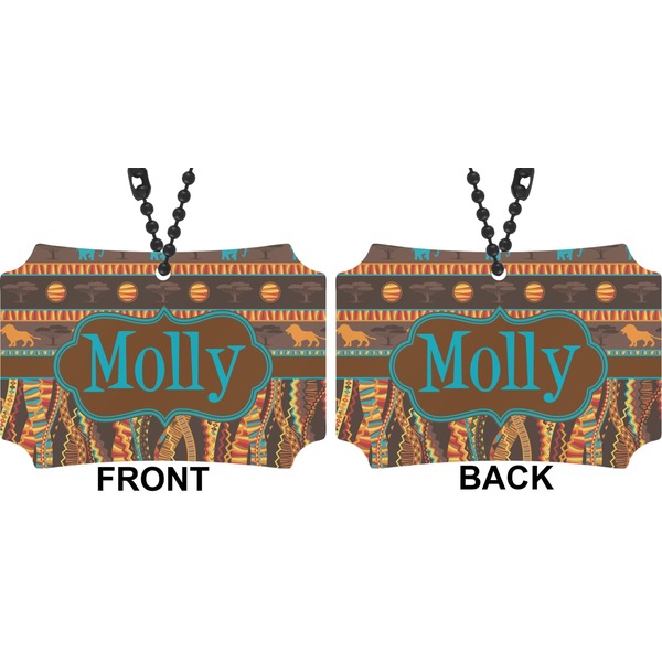 African Lions & Elephants Car Ornament - Berlin (Approval)