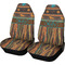 African Lions & Elephants Car Seat Covers