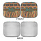 African Lions & Elephants Car Sun Shades - APPROVAL