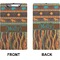 African Lions & Elephants Clipboard (Legal) (Front + Back)