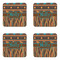 African Lions & Elephants Coaster Set - APPROVAL