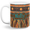 African Lions & Elephants 11 Oz Coffee Mug - White (Personalized)