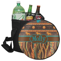 African Lions & Elephants Collapsible Cooler & Seat (Personalized)