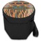 African Lions & Elephants Collapsible Personalized Cooler & Seat (Closed)