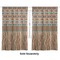 African Lions & Elephants Curtains