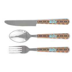 African Lions & Elephants Cutlery Set (Personalized)