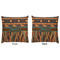 African Lions & Elephants Decorative Pillow Case - Approval