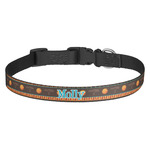 African Lions & Elephants Dog Collar (Personalized)