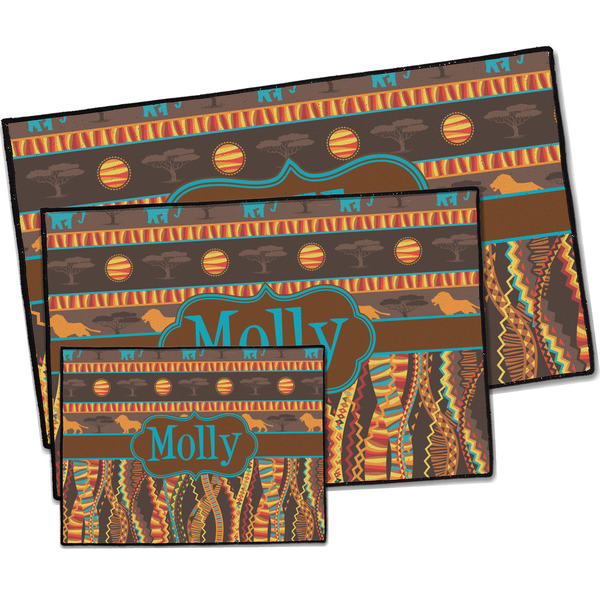African Lions & Elephants Door Mats - PARENT MAIN