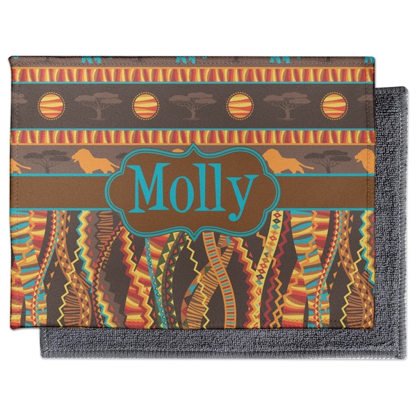 African Lions & Elephants Electronic Screen Wipe - Flat