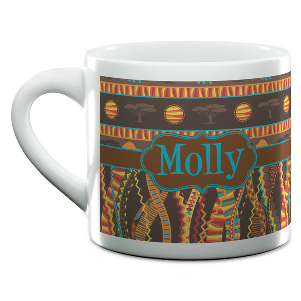 African Lions & Elephants Espresso Cup - 6oz (Double Shot) (MAIN)