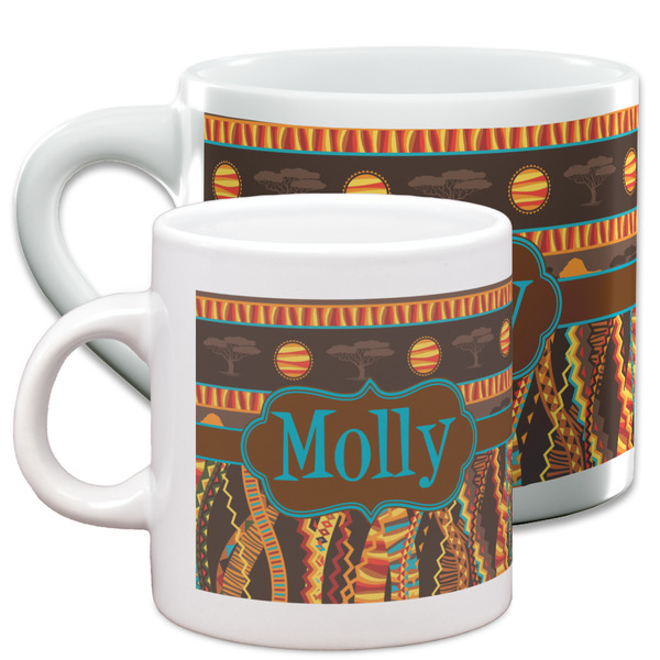 African Lions & Elephants Espresso Mugs - Main Parent