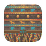 African Lions & Elephants Face Towel (Personalized)