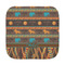 African Lions & Elephants Face Cloth-Rounded Corners