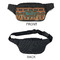 African Lions & Elephants Fanny Packs - APPROVAL