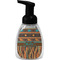 African Lions & Elephants Foam Soap Bottle - Black (Personalized)