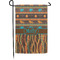 African Lions & Elephants Small Garden Flag - Single Sided w/ Name or Text