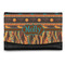 African Lions & Elephants Genuine Leather Womens Wallet - Front/Main