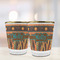 African Lions & Elephants Glass Shot Glass - with gold rim - LIFESTYLE