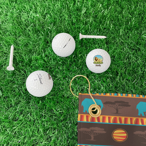 African Lions & Elephants Golf Balls - Titleist - Set of 3 - LIFESTYLE