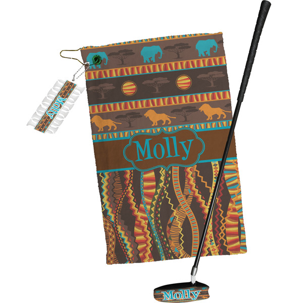 African Lions & Elephants Golf Gift Kit (Full Print)