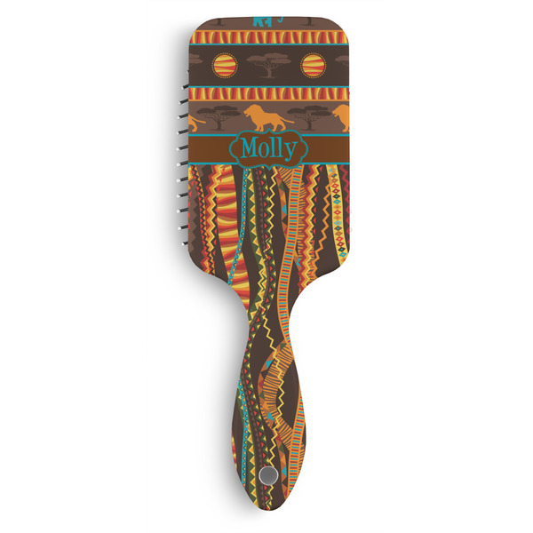 Custom African Lions & Elephants Hair Brushes (Personalized)