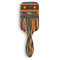African Lions & Elephants Hair Brush - Front View