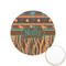 African Lions & Elephants Printed Cookie Topper - 1.25" (Personalized)