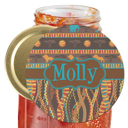 African Lions & Elephants Jar Opener (Personalized)