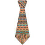 African Lions & Elephants Iron On Tie - 4 Sizes w/ Name or Text