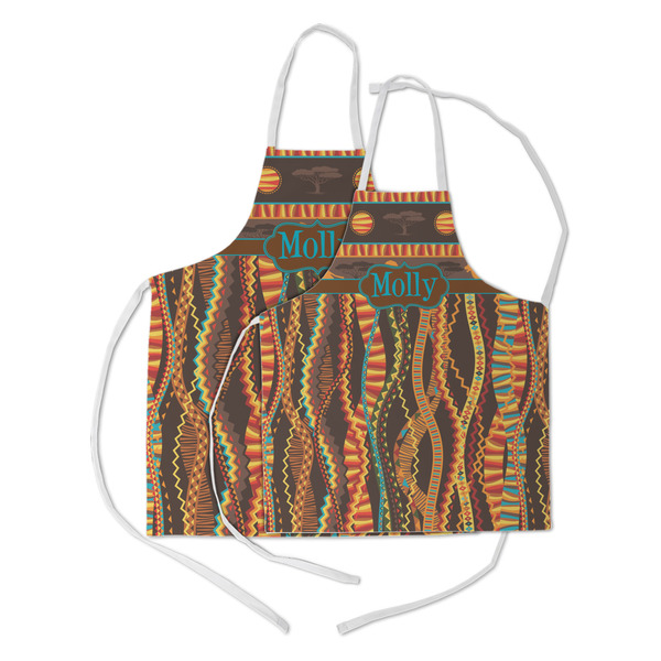 African Lions & Elephants Kid's Aprons - Parent - Main