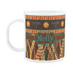 African Lions & Elephants Plastic Kids Mug (Personalized)