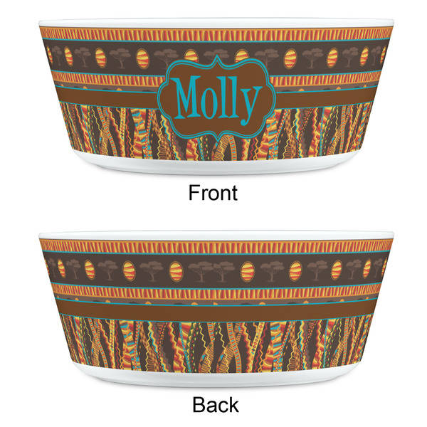 African Lions & Elephants Kids Bowls - APPROVAL