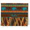 African Lions & Elephants Kitchen Towel - Poly Cotton - Folded Half